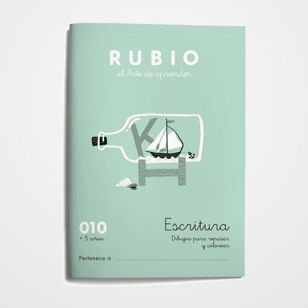 CUADERNO RUBIO A5 ESCRITURA Nº 010 (+5 años)