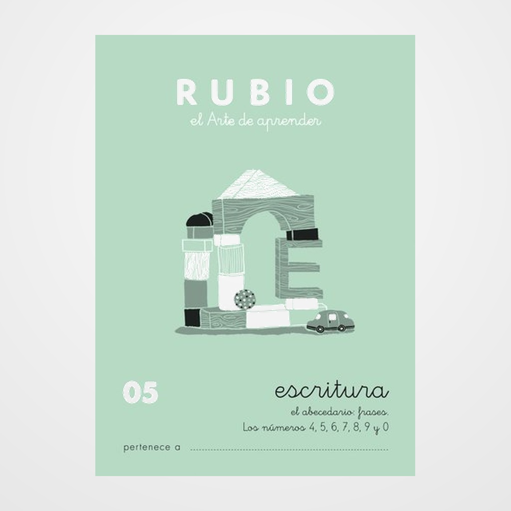 CUADERNO RUBIO A5 ESCRITURA Nº 05 (+5 años)