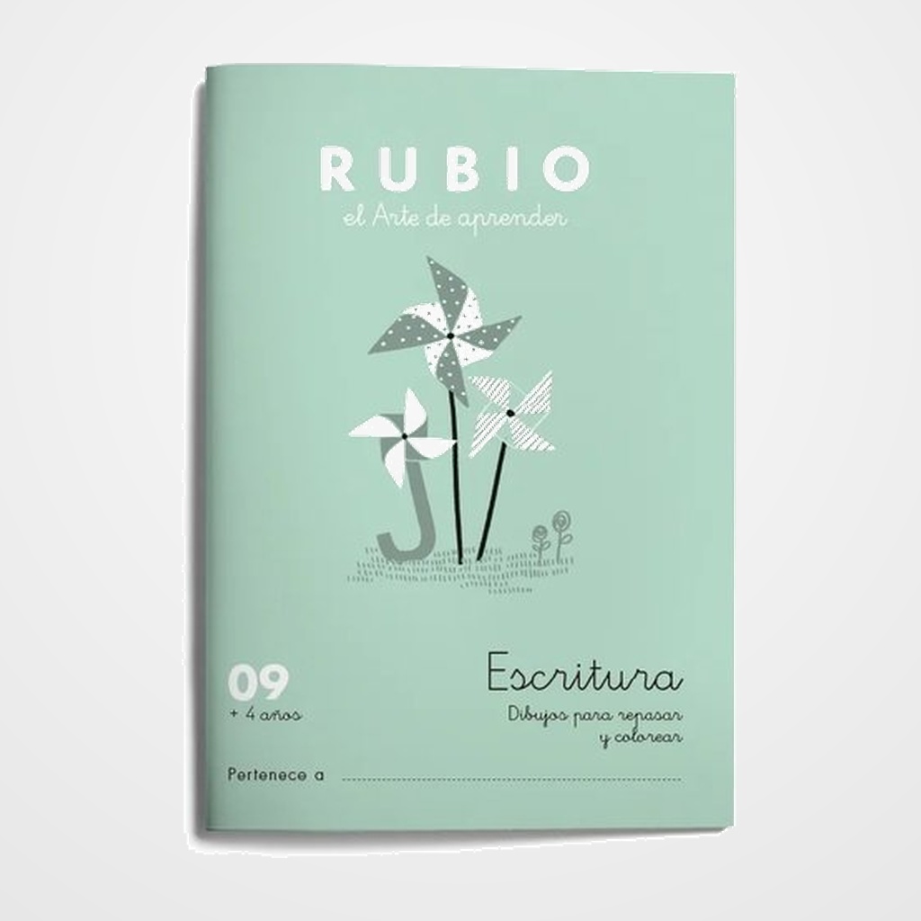 CUADERNO RUBIO A5 ESCRITURA Nº 09 (+4 años)