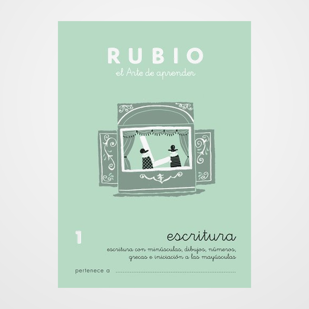 CUADERNO RUBIO A5 ESCRITURA Nº 1 (+5 años)