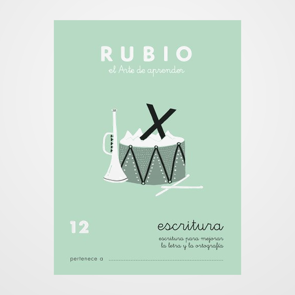CUADERNO RUBIO A5 ESCRITURA Nº 12 (+10 años)