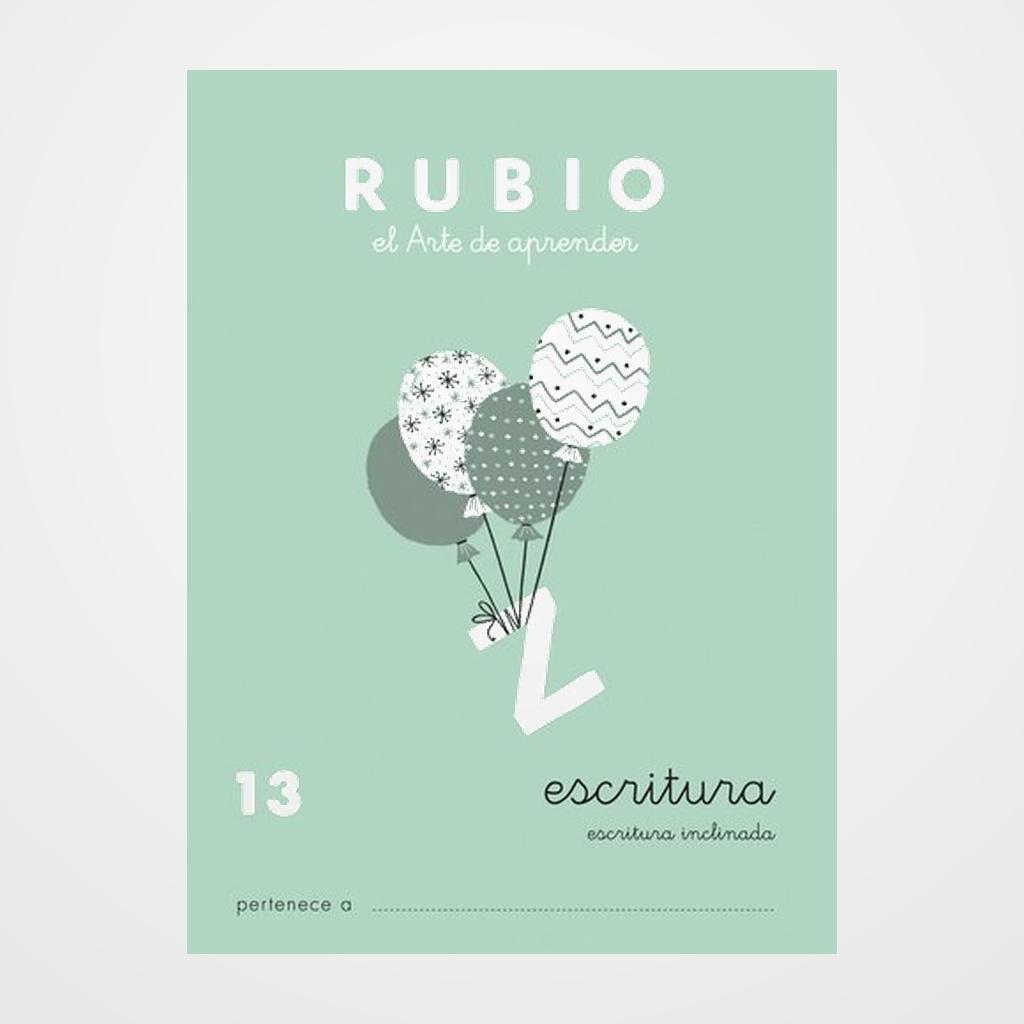 CUADERNO RUBIO A5 ESCRITURA Nº 13 (+11 años)