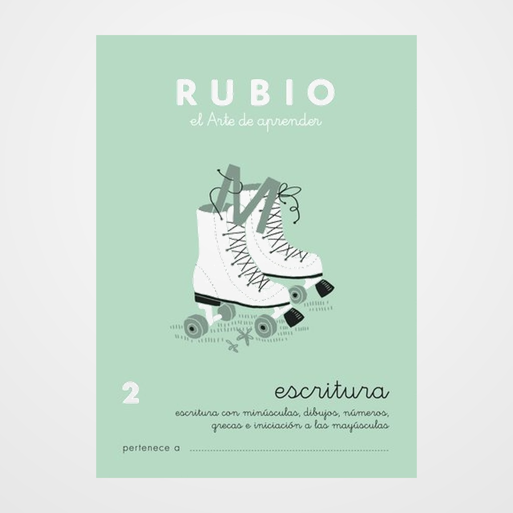 CUADERNO RUBIO A5 ESCRITURA Nº 2 (+6 años)