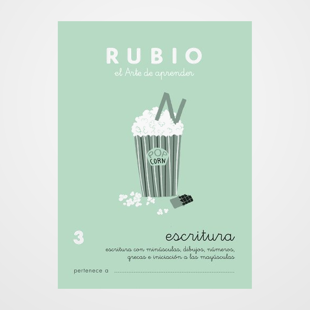 CUADERNO RUBIO A5 ESCRITURA Nº 3 (+6 años)