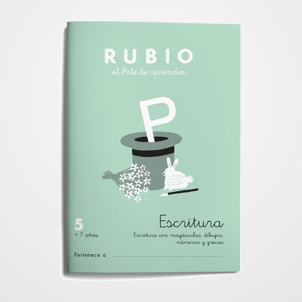 CUADERNO RUBIO A5 ESCRITURA Nº 5 (+7 años)