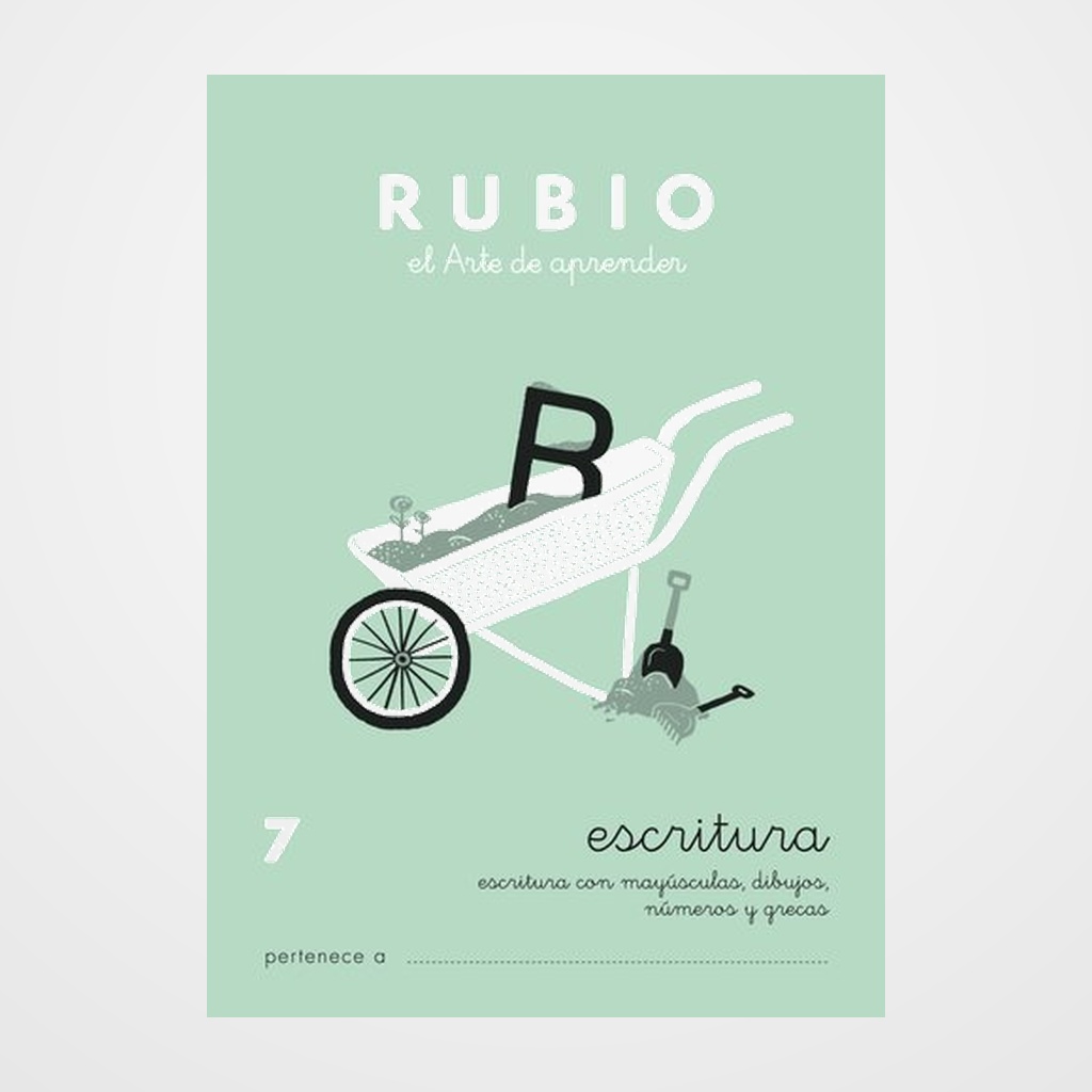 CUADERNO RUBIO A5 ESCRITURA Nº 7 (+7 años)