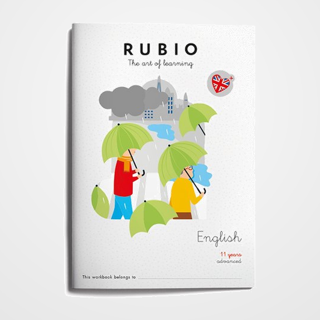 CUADERNO RUBIO A4 in ENGLISH ADVANCED 11 (11-12 años)