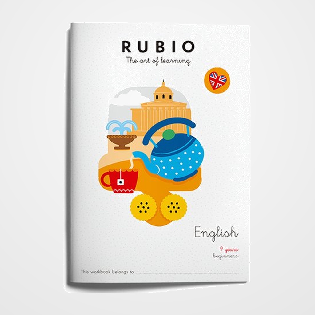 CUADERNO RUBIO A4 in ENGLISH BEGINNERS 9 (9-10 años)