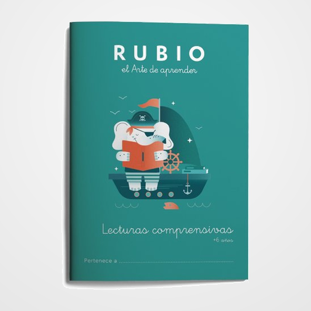 CUADERNO RUBIO A5 LECTURAS COMPRENSIVAS (+6 años)