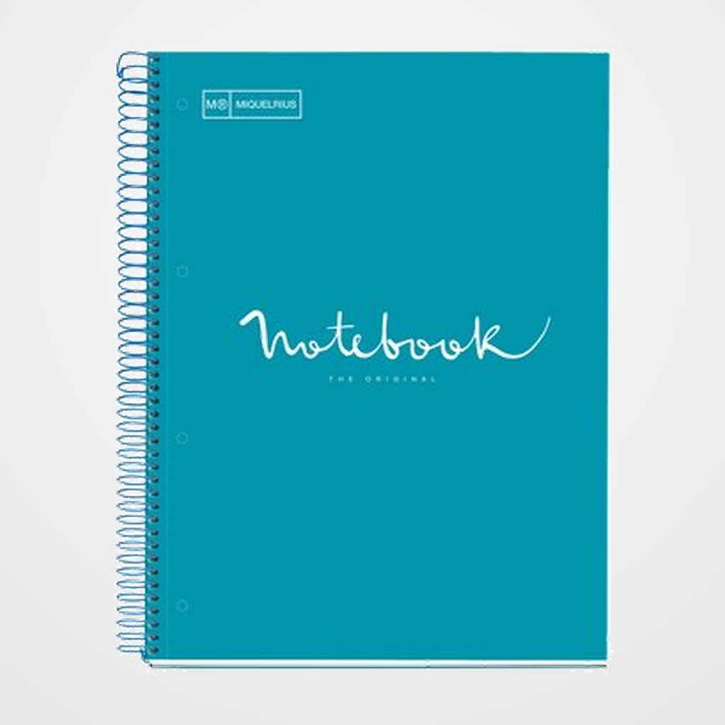 BLOC MIQUELRIUS EMOTIONS NOTEBOOK 1 micro.tapa EXTRA A4 80h 90g CUADRIC.5x5 FORMENTERA