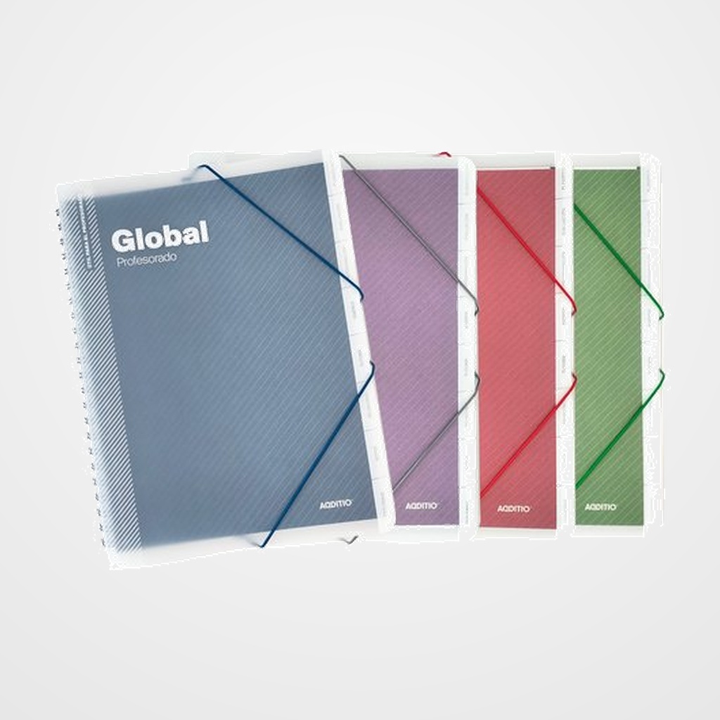 CUADERNO PROFESOR ADDITIO CARPETA GLOBAL 240x320 SURTIDO