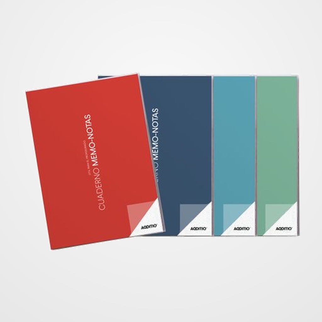 CUADERNO PROFESOR ADDITIO MEMO-NOTAS A4 SURTIDO