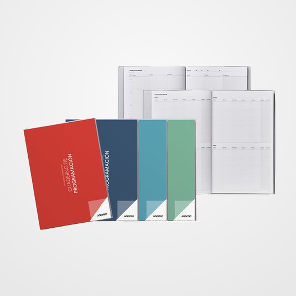 CUADERNO PROFESOR ADDITIO AGENDA DE PROGRAMACION A4 SURTIDO