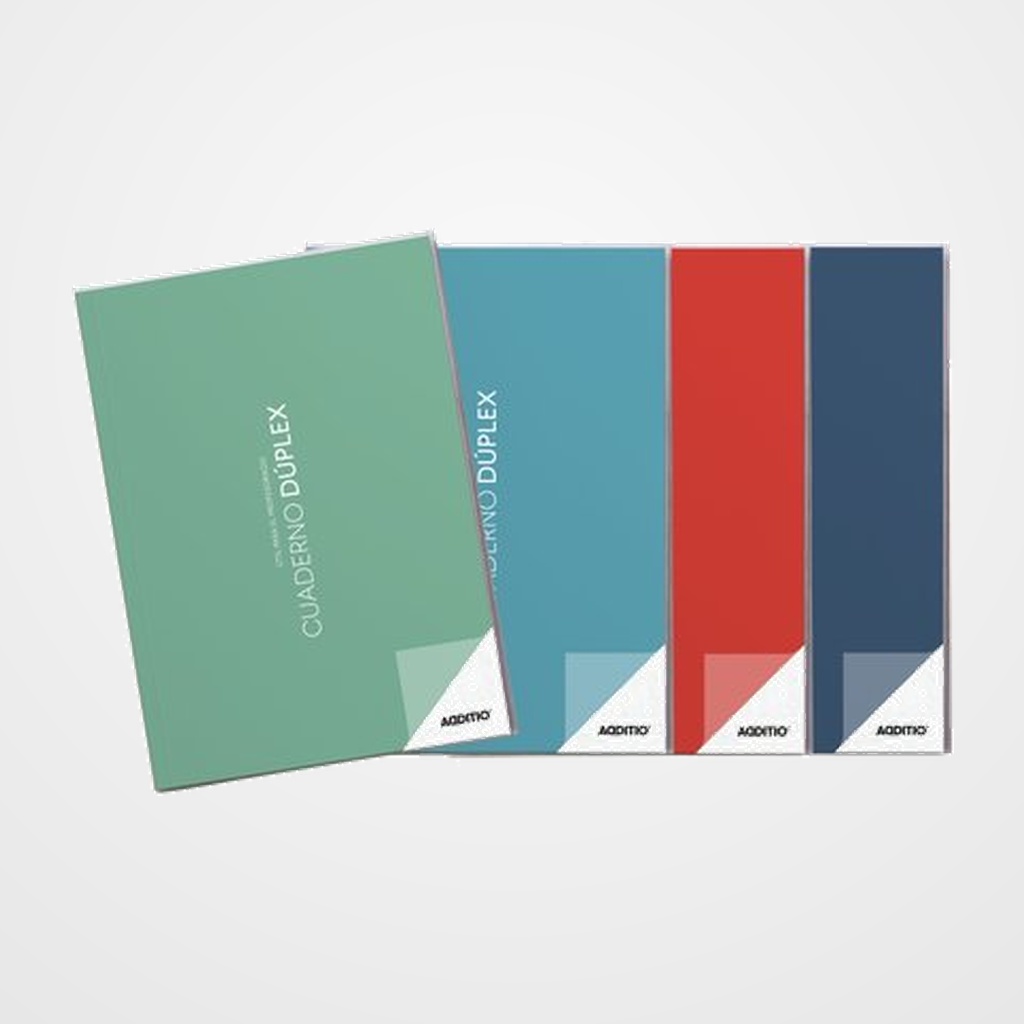 [10001901] CUADERNO PROFESOR ADDITIO DUPLEX A4 SURTIDO