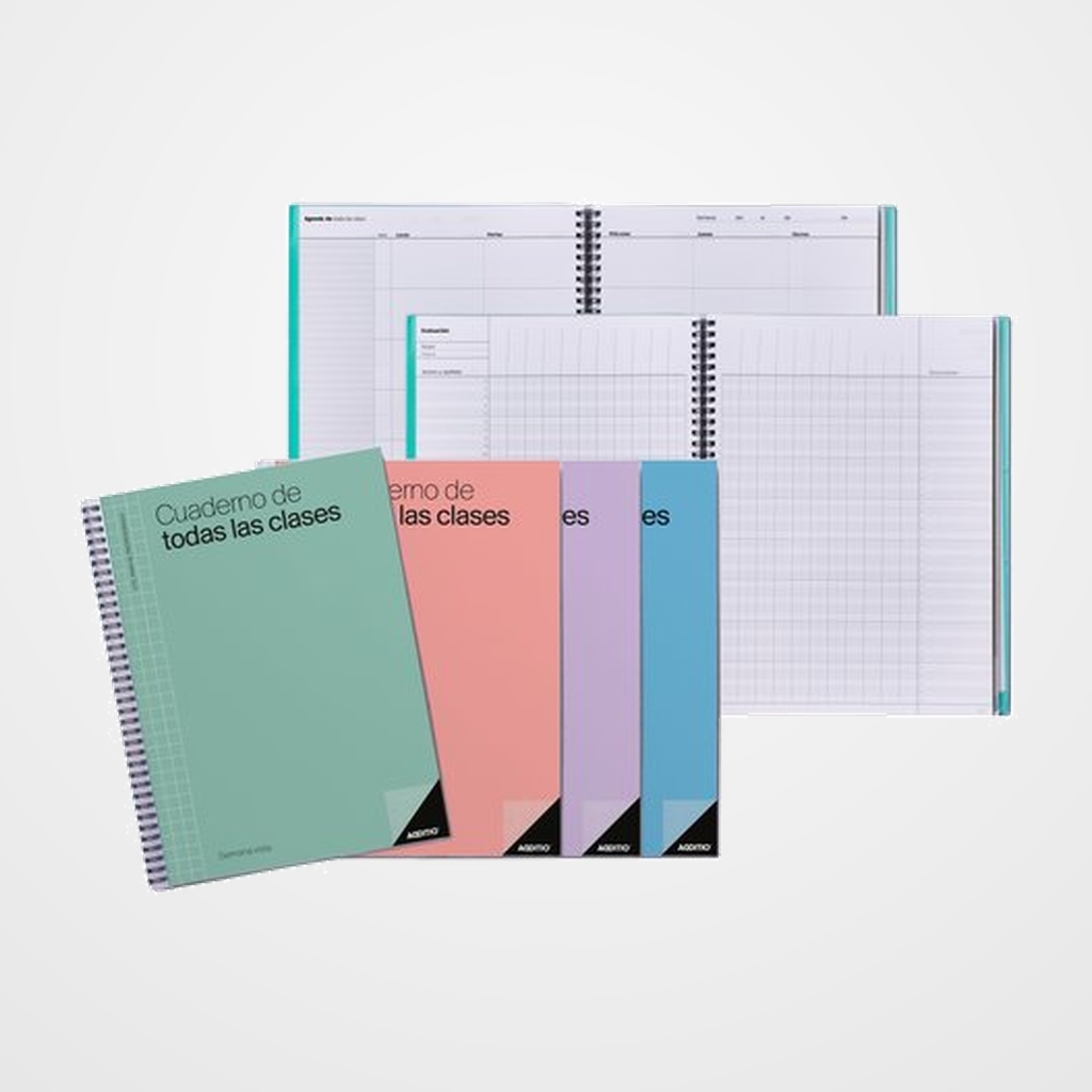 [10001907] CUADERNO PROFESOR ADDITIO TODAS LAS CLASES 225x310 S/V SURTIDO