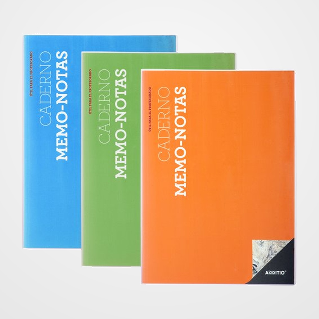 CUADERNO PROFESOR ADDITIO MEMO-NOTAS A4 SURTIDO (GALLEGO)