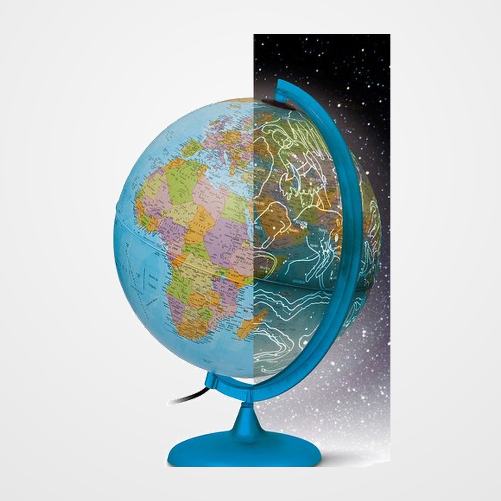 ESFERA TECNODIDATTICA FyP NIGHT&DAY (destaca constelaciones y zodiaco) 25cm