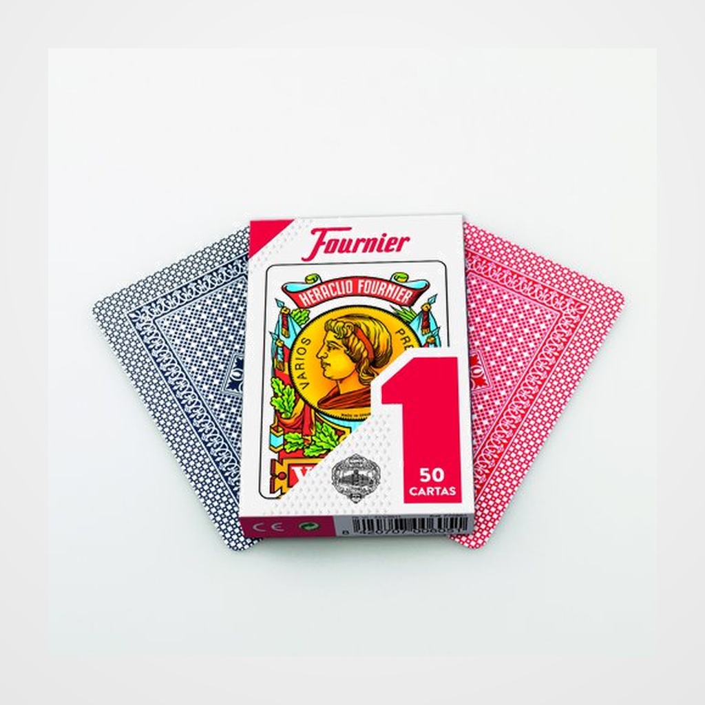 BARAJA Nº   1  50 CARTAS CAJA CARTON