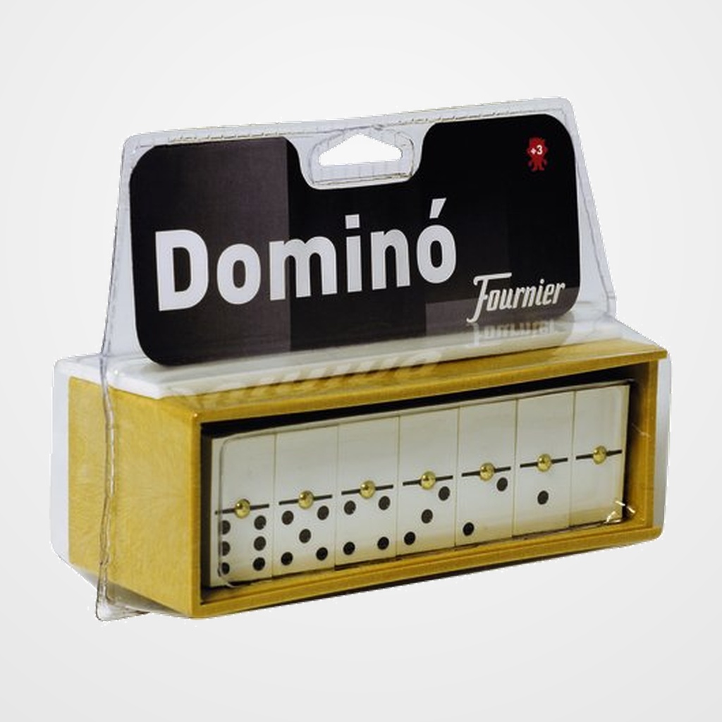 JUEGO DOMINO CAJA PLASTICO