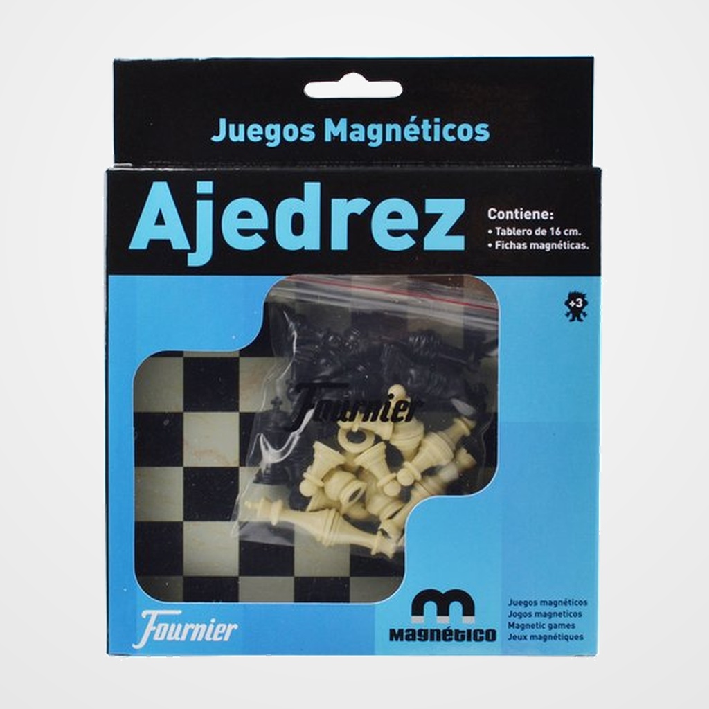 JUEGO MAGNETICO AJEDREZ 16 Cmts