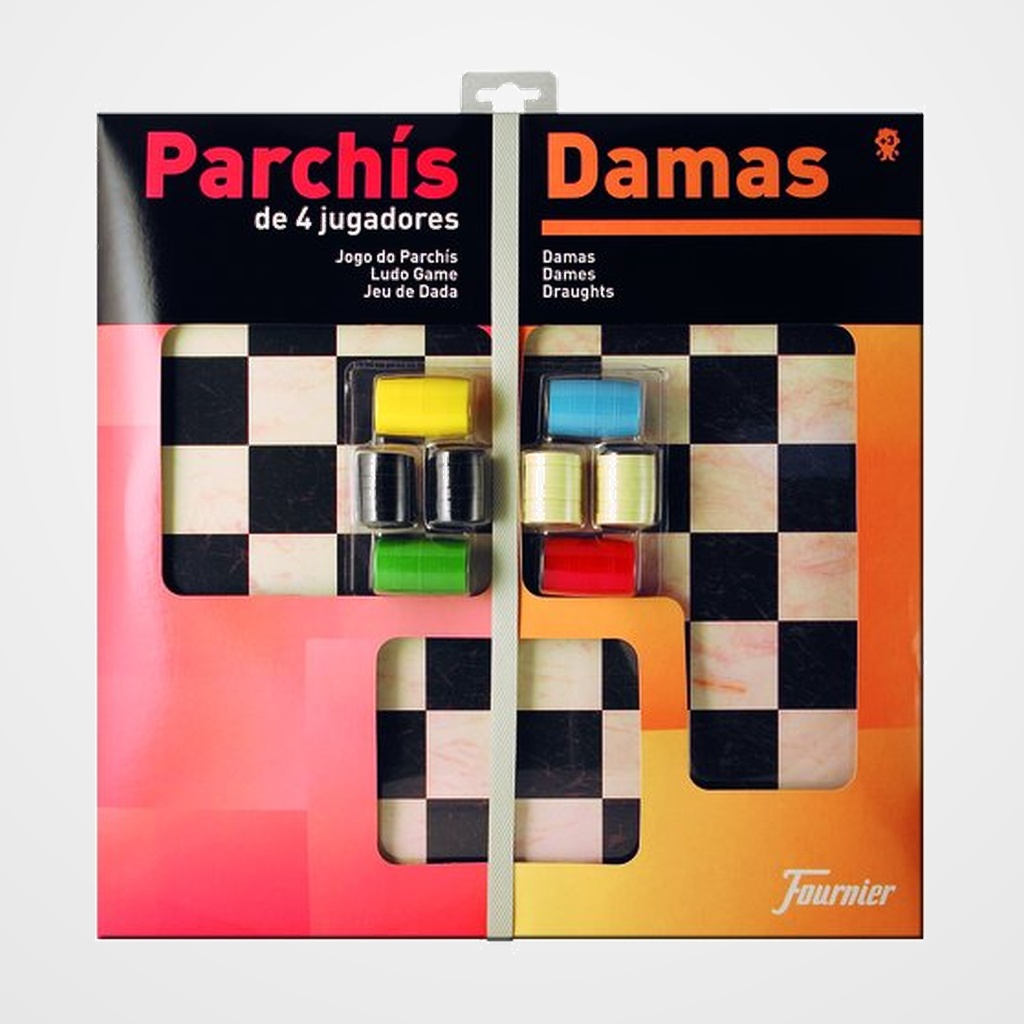 JUEGO PARCHIS DAMAS 40 CTM C/ACCESOR