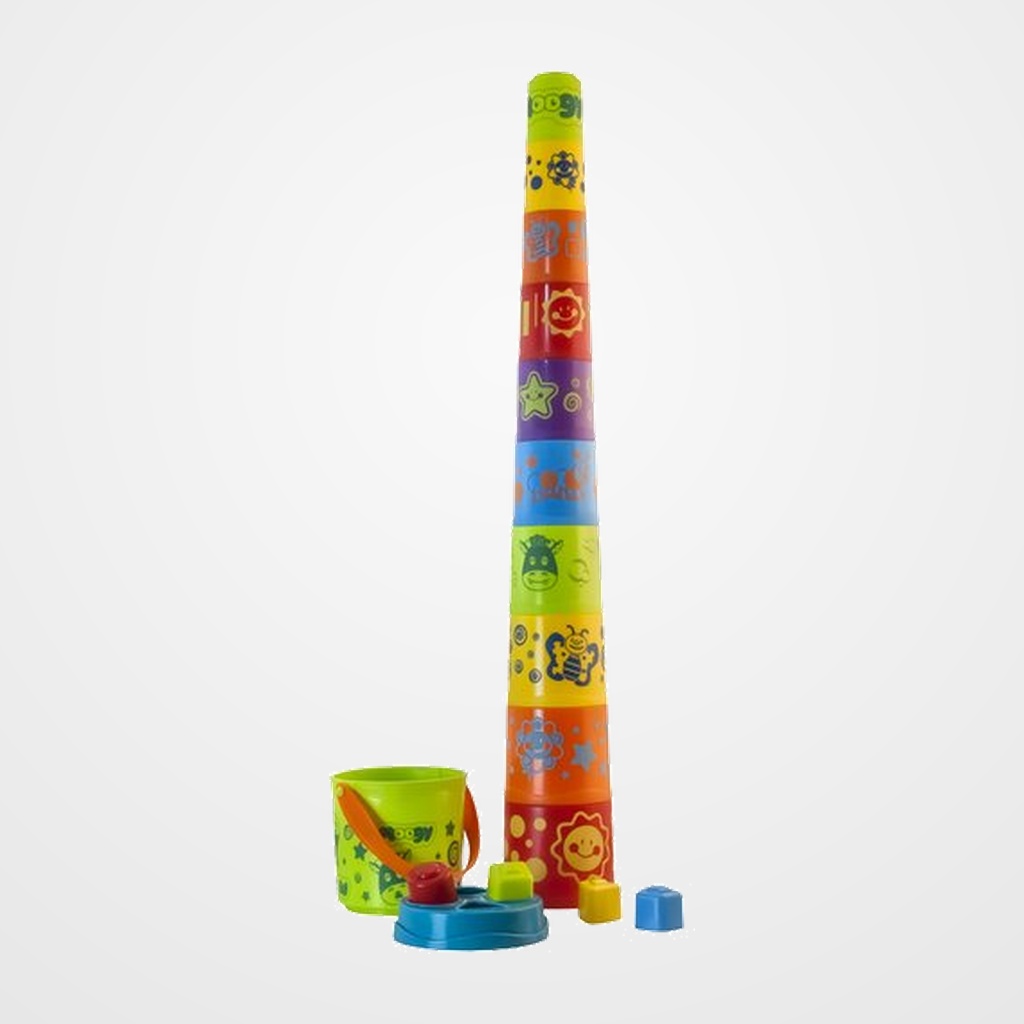 JUEGO GIANTTE MOOGY (11 CUBOS-95cm-1 TAPADERA-4 ACCESORIOS)