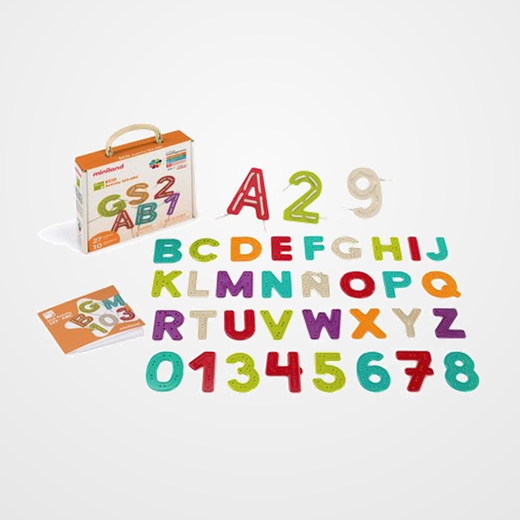 JUEGO EDUCAT.MINILAND ECO ACTIVITY 123 ABC (3-6 AÑOS)
