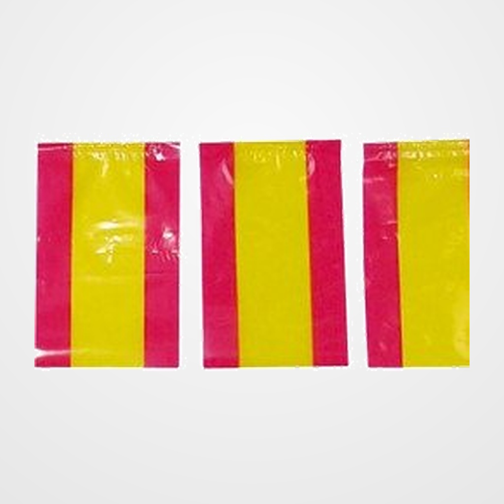 BANDERAS PLASTICO ESPAÑOLA  B-50 MTS (dos tiras de 25 metros)