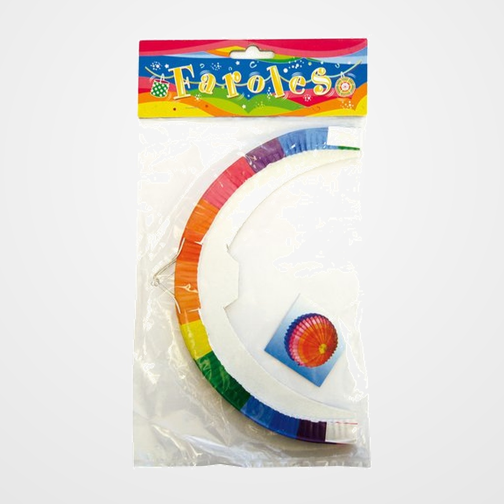 FAROLES ESFERICO DECORADO SURTIDOS DIAM. 22CM PACK 12 UDS