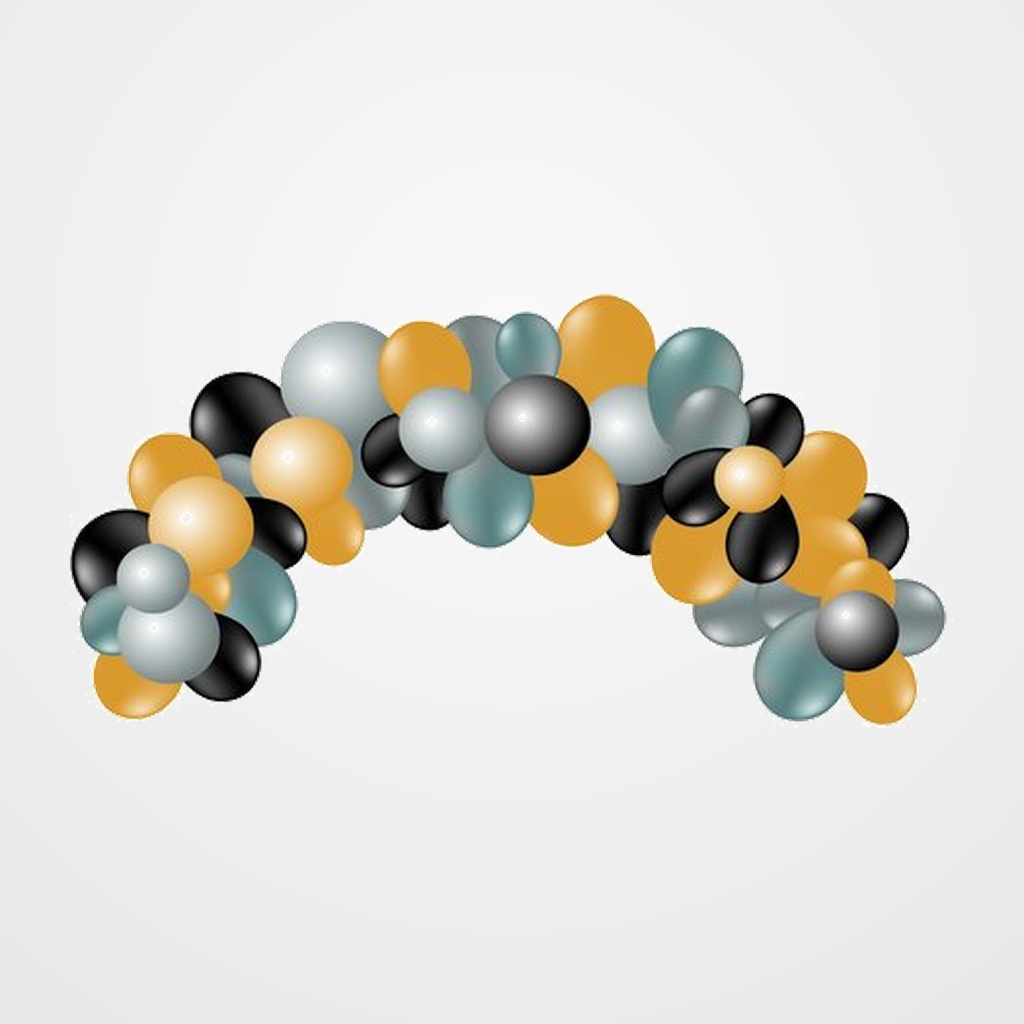 GUIRNALDA VIVALLOONS COLORES METALIZADOS