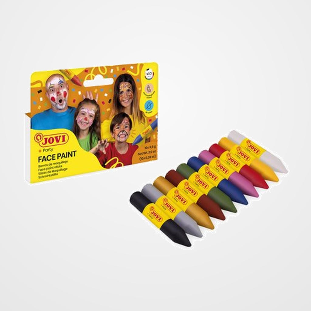 MAQUILLAJE JOVI BARRA de 5,6 g CAJA de 10 SURTIDO