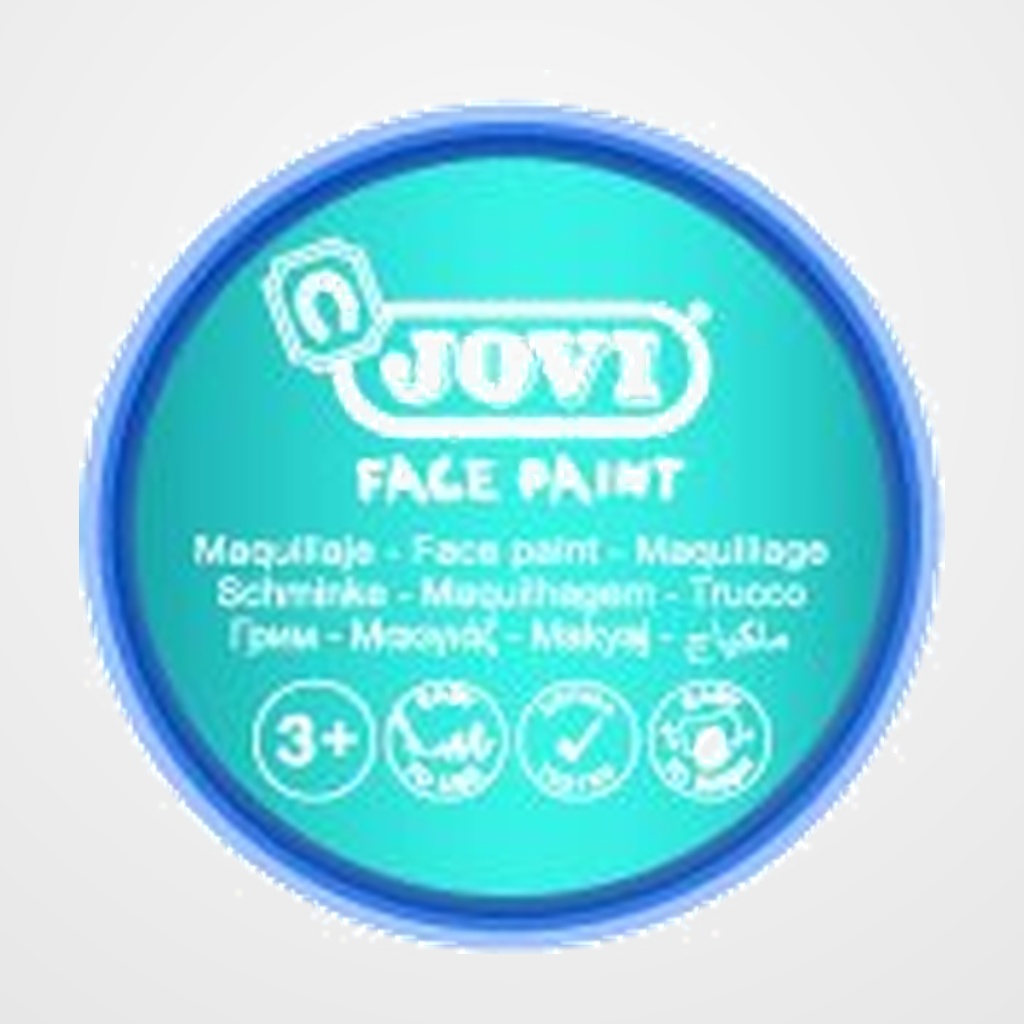 MAQUILLAJE JOVI CREMA FACE PAINT BOTE de 8 ml CAJA de 6 AZUL CLARO