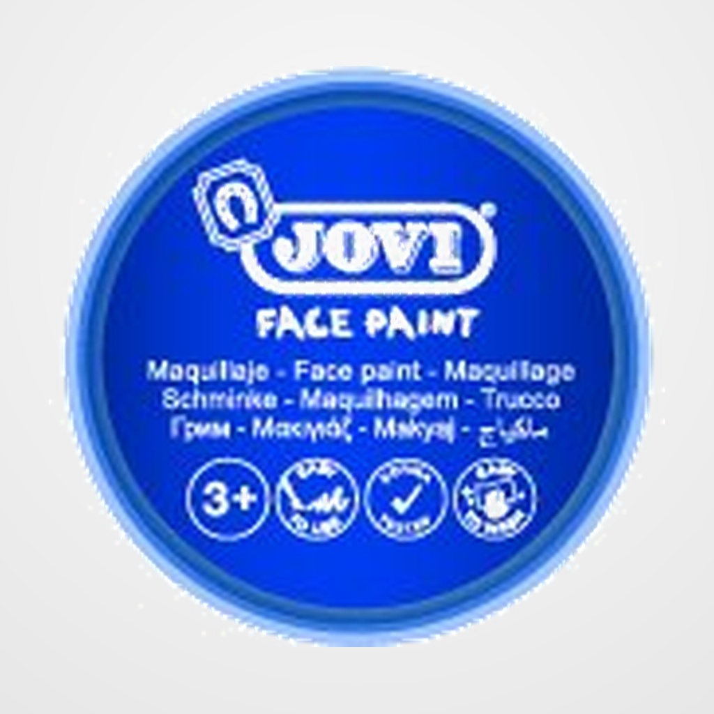 MAQUILLAJE JOVI CREMA FACE PAINT BOTE de 8 ml CAJA de 6 AZUL OSCURO
