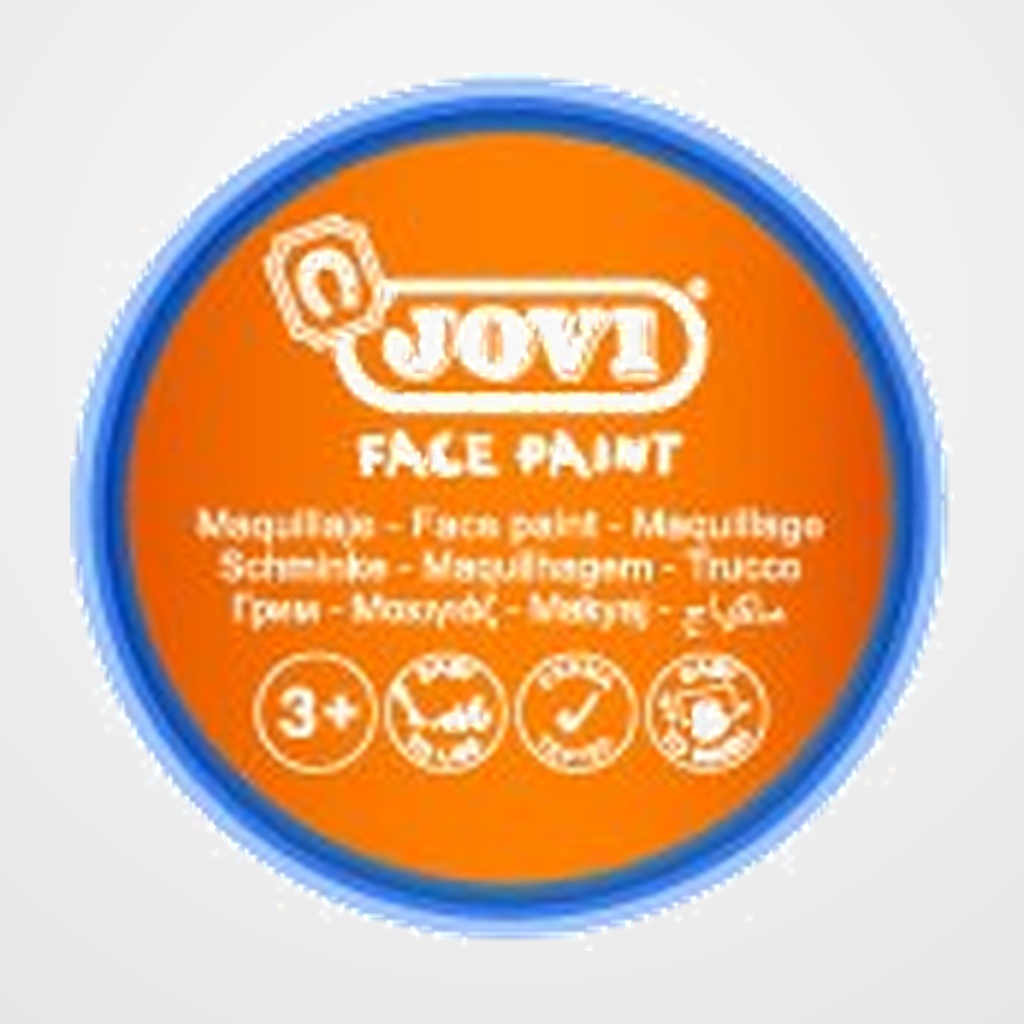 MAQUILLAJE JOVI CREMA FACE PAINT BOTE de 8 ml CAJA de 6 NARANJA