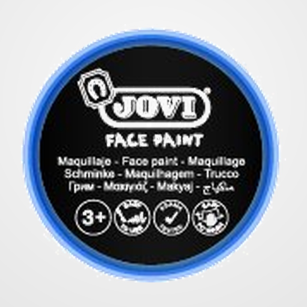 MAQUILLAJE JOVI CREMA FACE PAINT BOTE de 8 ml CAJA de 6 NEGRO