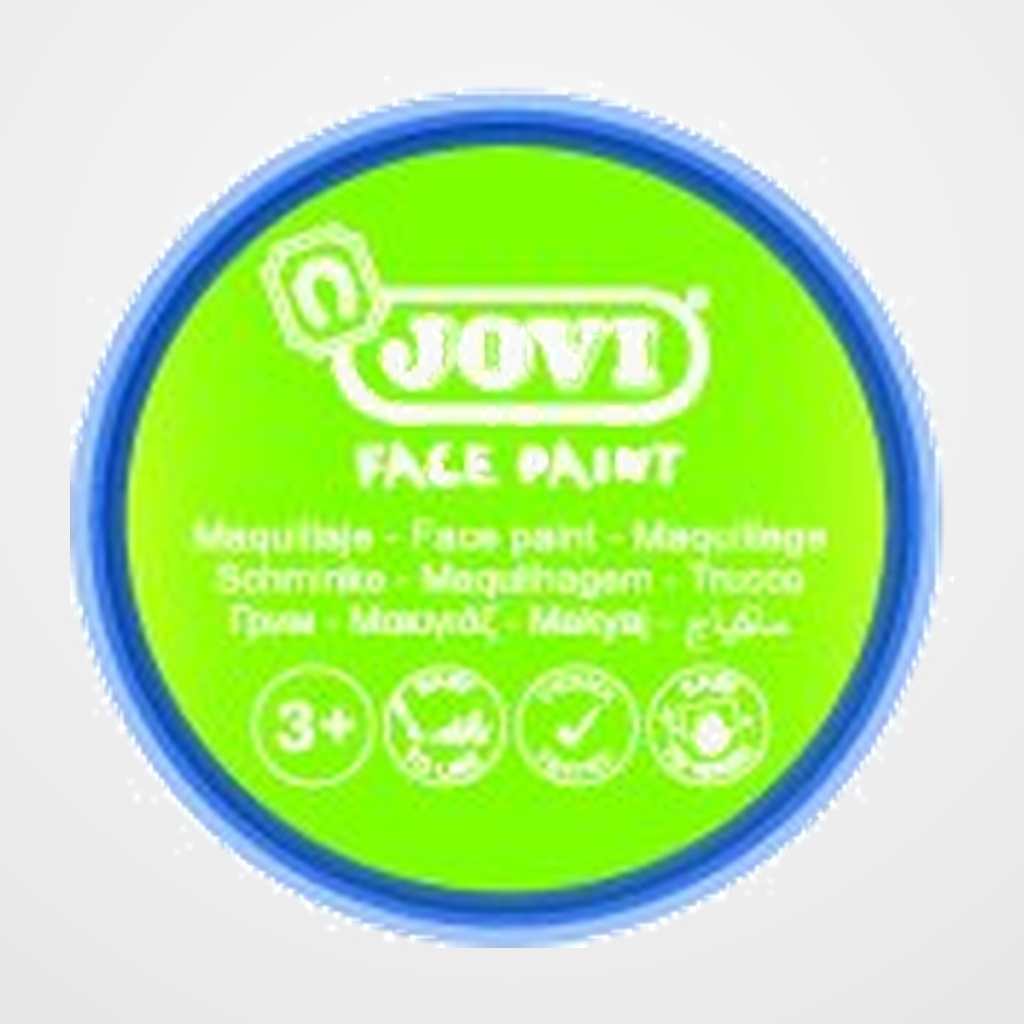 MAQUILLAJE JOVI CREMA FACE PAINT BOTE de 8 ml CAJA de 6 VERDE