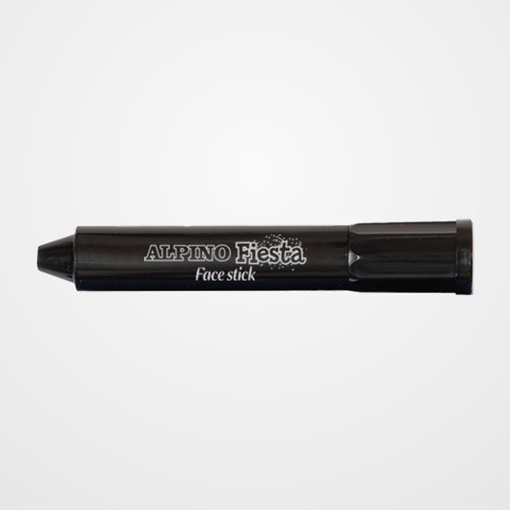 MAQUILLAJE ALPINO FIESTA FACE STICK BARRA de 5 gr. NEGRO