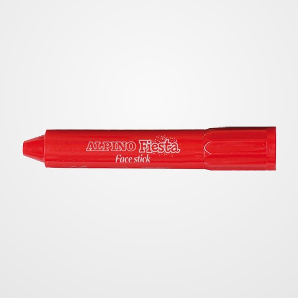 MAQUILLAJE ALPINO FIESTA FACE STICK BARRA de 5 gr. ROJO