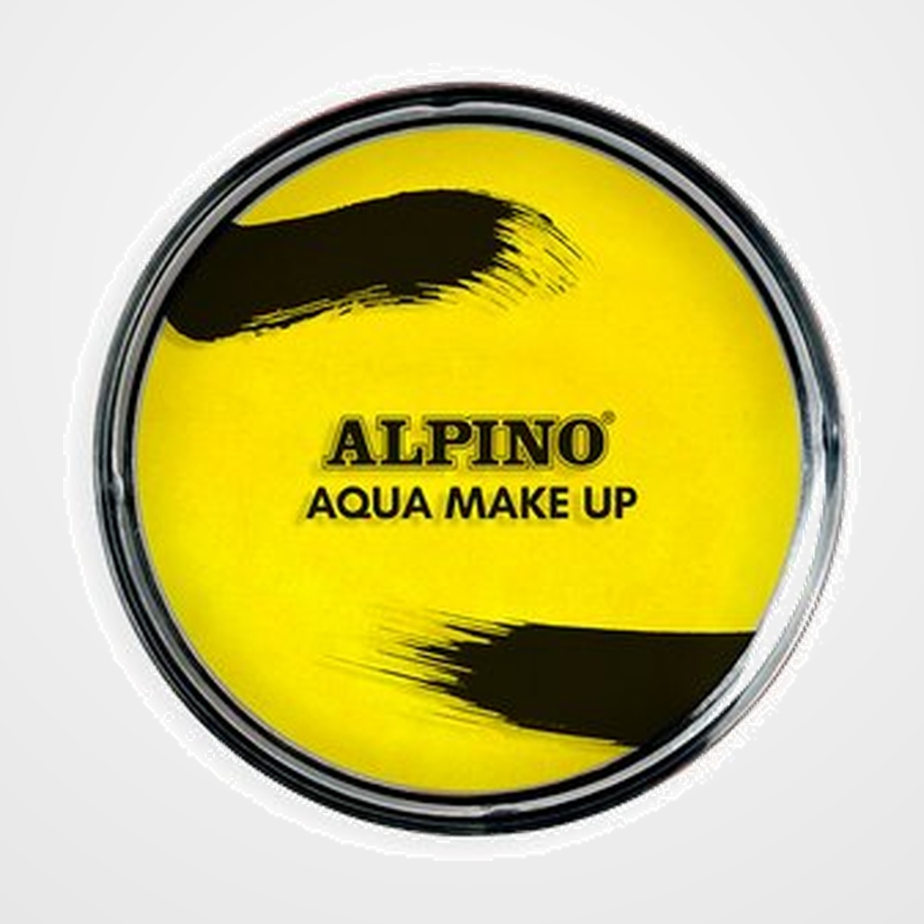 MAQUILLAJE ALPINO MAKE-UP POLVERA AQUA AMARILLO