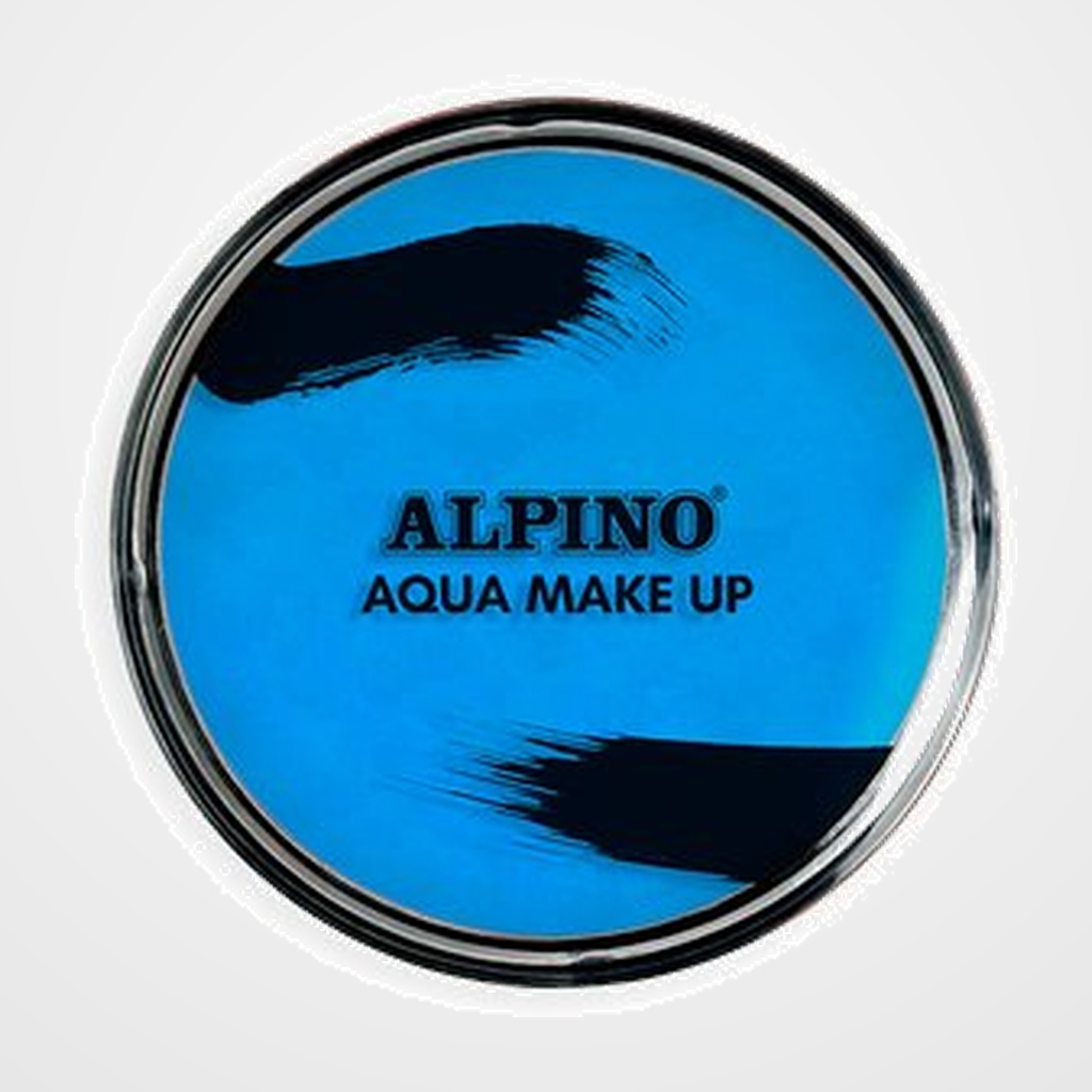MAQUILLAJE ALPINO MAKE-UP POLVERA AQUA AZUL