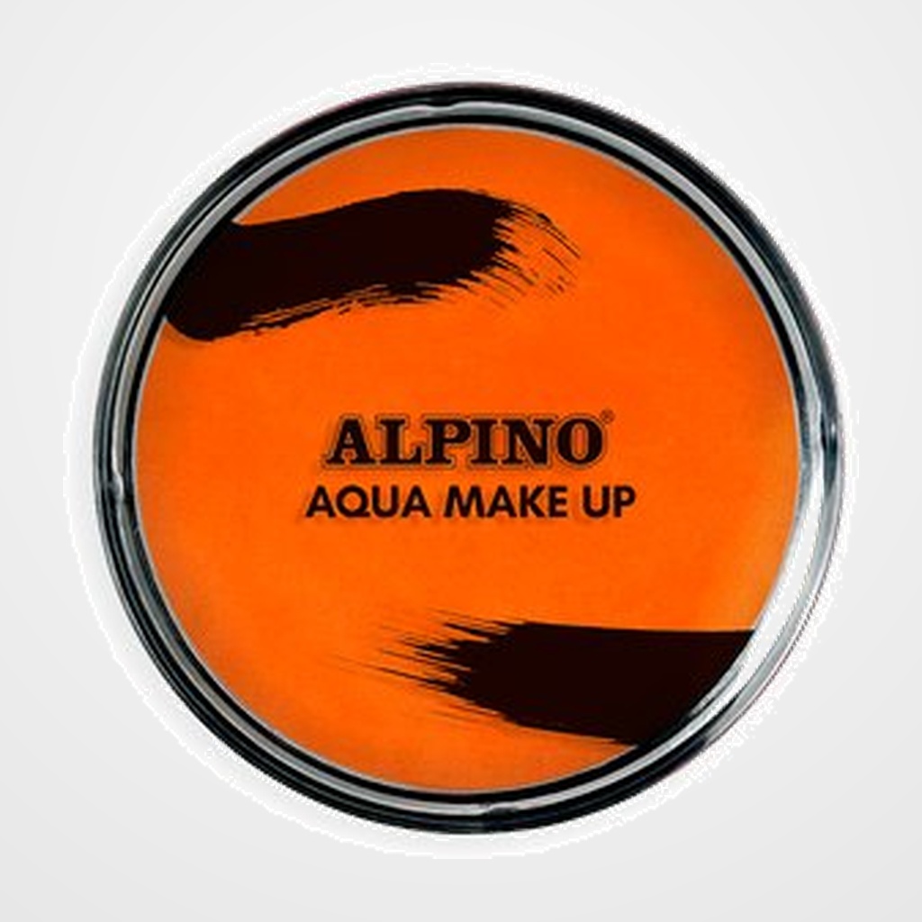MAQUILLAJE ALPINO MAKE-UP POLVERA AQUA NARANJA