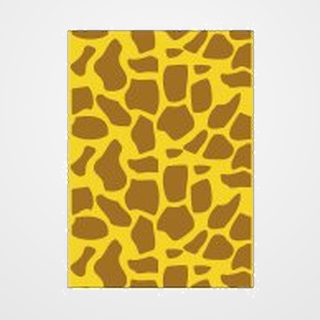 BOLSA DISFRAZ 56x70 cm. IMPRESA AMARILLO/MARRON