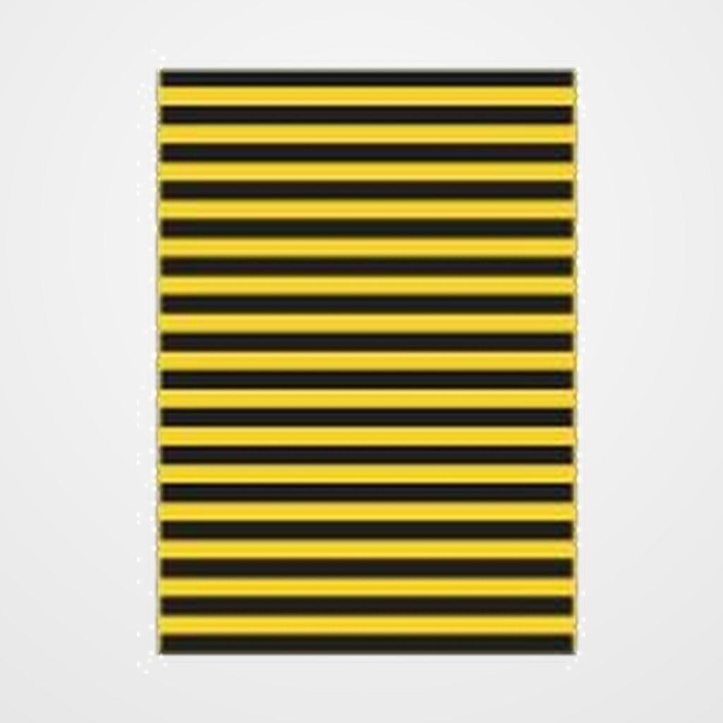 BOLSA DISFRAZ 56x70 cm. IMPRESA AMARILLO/NEGRO