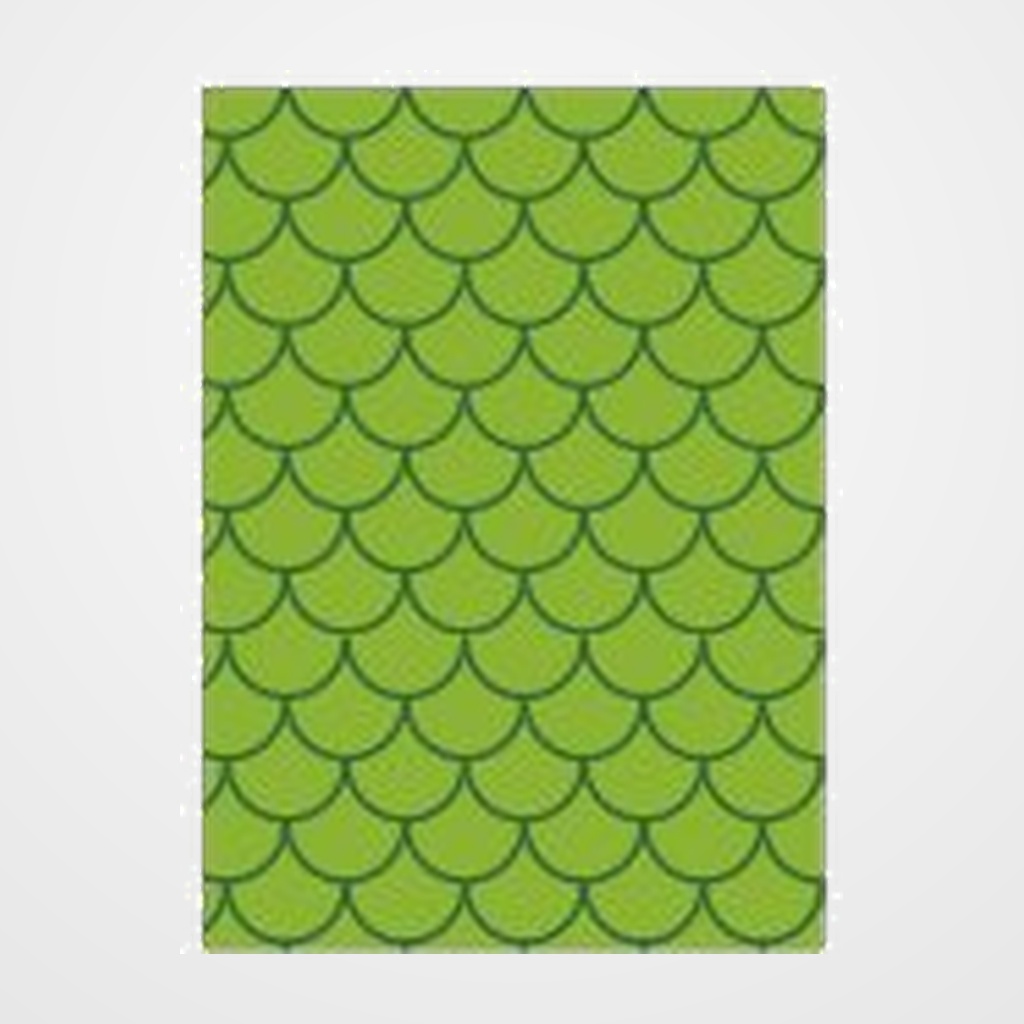 BOLSA DISFRAZ 56x70 cm. IMPRESA ONDAS VERDE