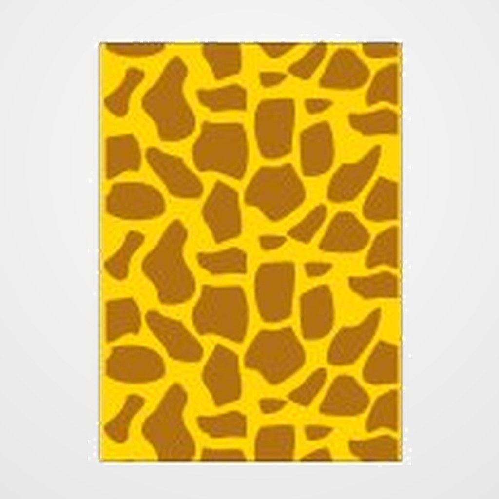 BOLSA DISFRAZ 65x90 cm. IMPRESA AMARILLO/MARRON