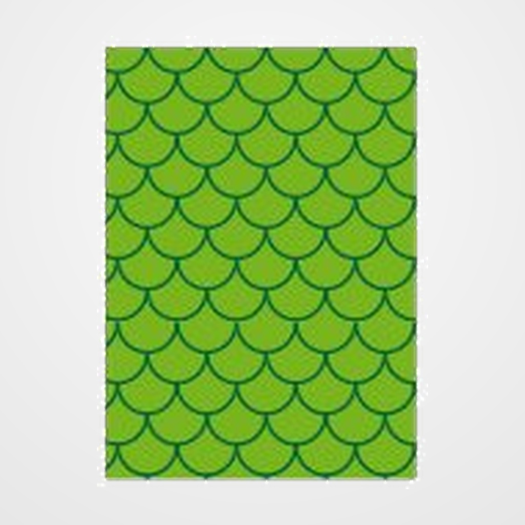 [12401111] BOLSA DISFRAZ 65x90 cm. IMPRESA ONDAS VERDE