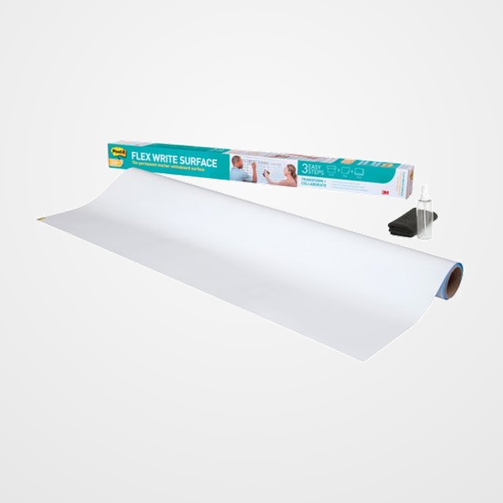 PIZARRA BLANCA POST-IT SUPER STICKY ROLLO de 121,9x182,9 cm