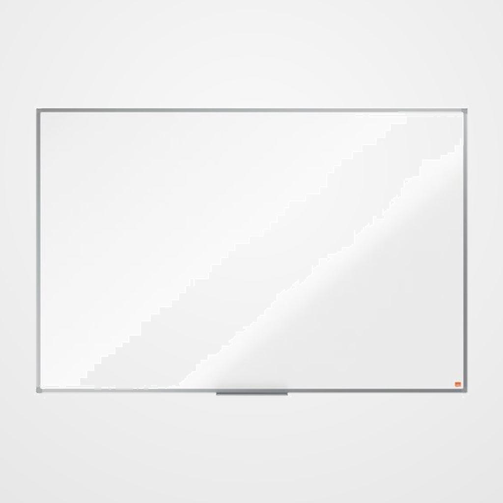 PIZARRA BLANCA MELAMINA NOBO ESSENCE MARCO ALUMINIO 150x100 cm