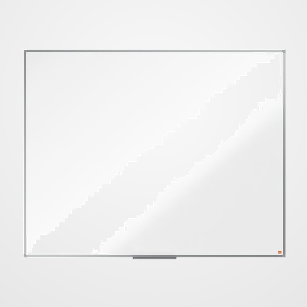 PIZARRA BLANCA MELAMINA NOBO ESSENCE MARCO ALUMINIO 150x120 cm