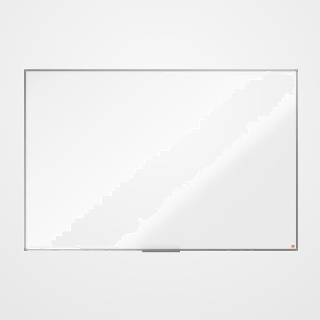 PIZARRA BLANCA MELAMINA NOBO ESSENCE MARCO ALUMINIO 180x120 cm